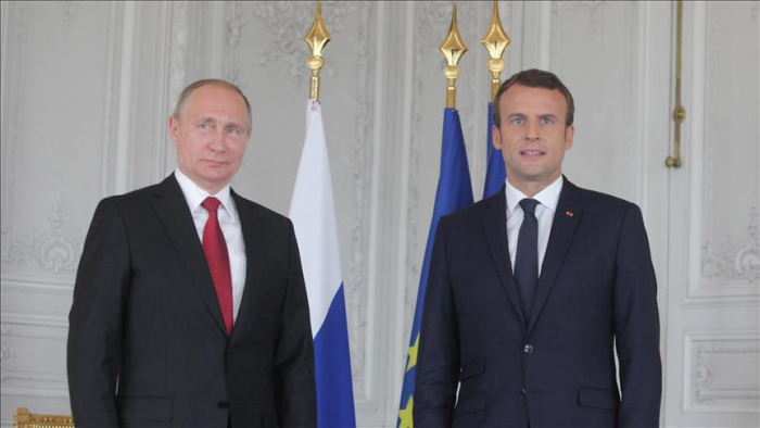 Macron, Putin discuss Syrian settlement prior to Istanbul summit, TV channel says
