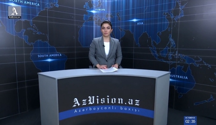 AzVision News: İngiliscə günün əsas xəbərləri (5 oktyabr) - VİDEO