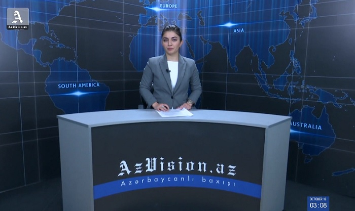 AzVision News: İngiliscə günün əsas xəbərləri (18 oktyabr) - VİDEO