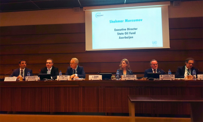 SOFAZ Executive Director attends 10th UNCTAD World Investment Forum