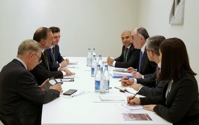 Elmar Mammadyarov receives Speaker of House of Representatives of Uruguay