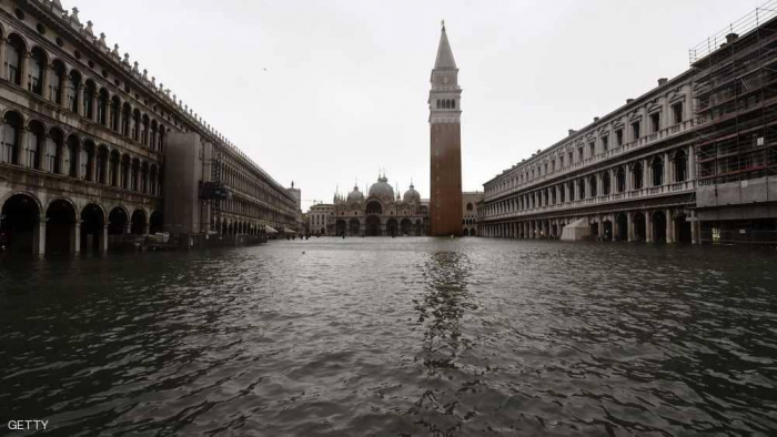 فينيسيا تغرق بفيضان "تاريخي"- صور