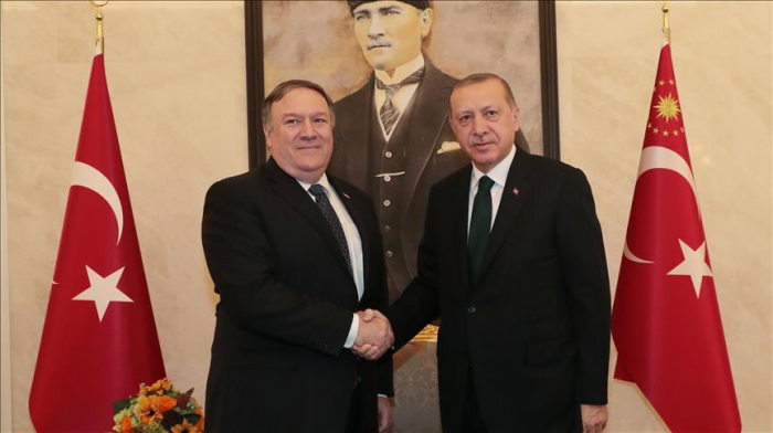 Turquie: Fin de la réunion Erdogan-Pompeo à Ankara