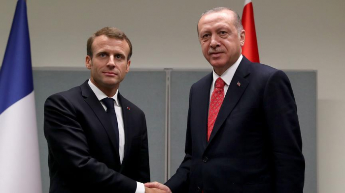 Erdogan rencontre Emmanuel Macron