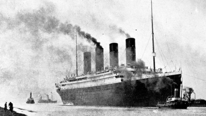 Subastan el menú de la primera cena en el Titanic