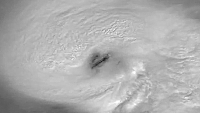 VIDEOS: Espectaculares imágenes desde el espacio del "extremadamente peligroso" huracán Michael