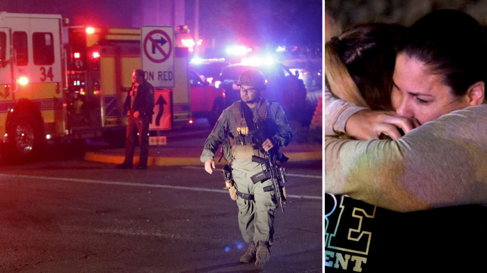 Kaliforniyadakı silahlı hücumda 12 nəfər ölüb - VİDEO