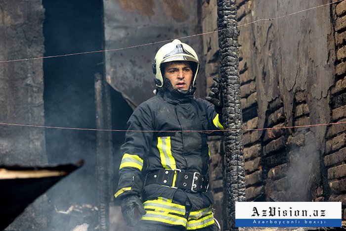 Zaqatalada yanğın olub