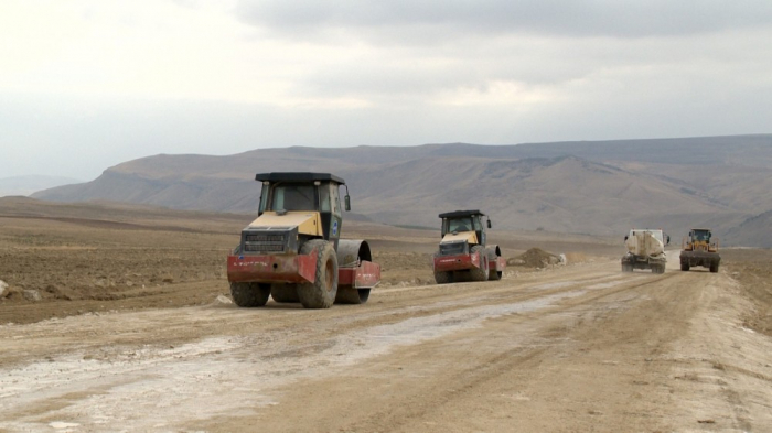 Qobustan-Poladlı yolu yenidən qurulur