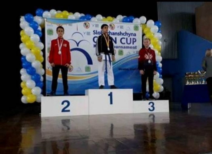 Azerbaijani karate fighters grab six medals at Ukraine tournament