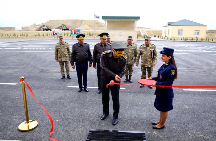 Azerbaijani defense minister inaugurates new military unit of Air Force - PHOTO+VIDEO