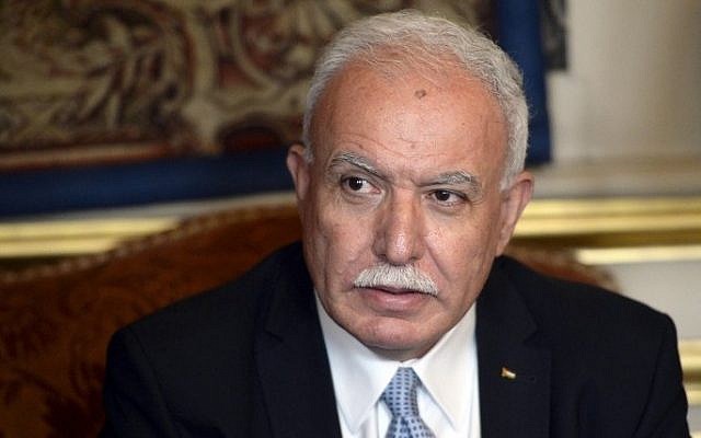 Riyad al-Maliki: Palestine shares position of Azerbaijan on Karabakh conflict