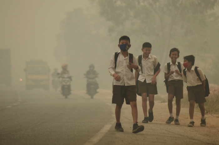 Children exposed to pollution in early life are more likely to be OBESE