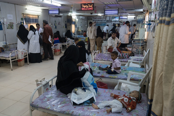 59 children in Hudaydah hospital at 