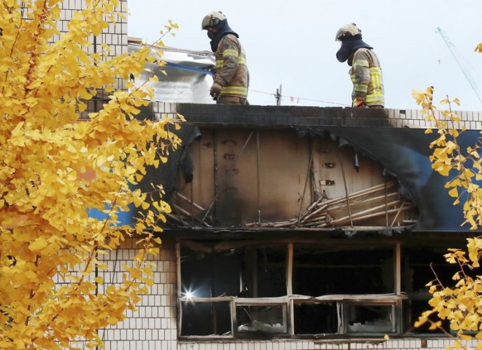 Fire kills at least 7 at dormitory-style housing in S. Korea