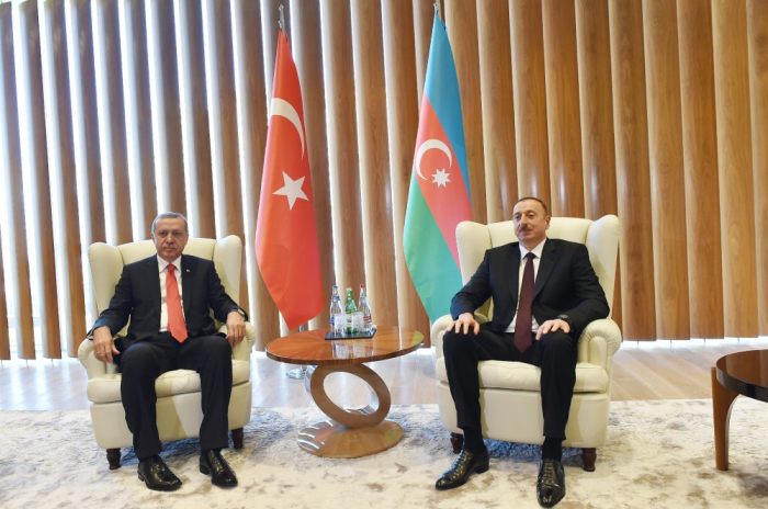 Wie die Türkei Aserbaidschans Staatspräsident Ilham Aliyev empfängt - Video 