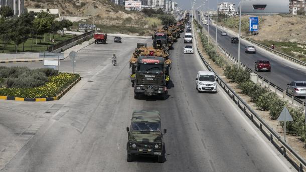 Türkei entsendet Soldaten in die Grenzregion