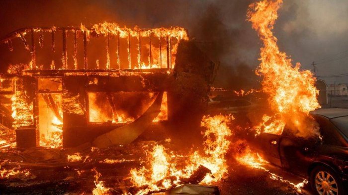 Miley Cyrus, Neil Young, Gerard Butler among those to lose homes in California wildfires