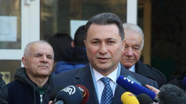 Gruevski ist nach Budapest geflüchtet