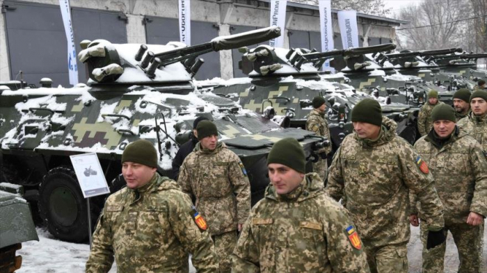 Ejército de Ucrania recibe nuevas armas y equipamiento militar