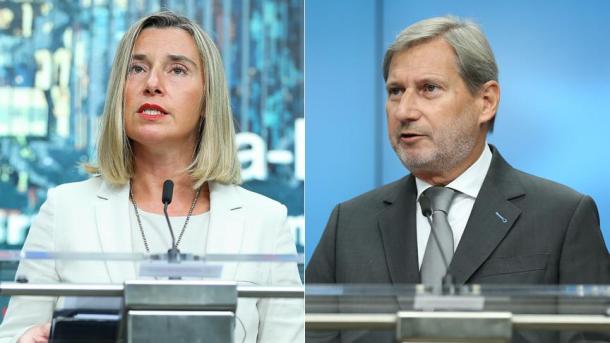 Mogherini und Hahn kommen in die Türkei