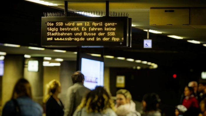 Landesweit weitere Warnstreiks - Nahverkehr stark betroffen