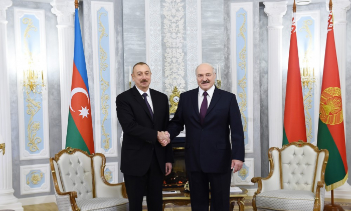 La visita del presidente de Azerbaiyán a Bielorrusia es un nuevo paso para consolidar relaciones bilaterales en el futuro- Lukashenko