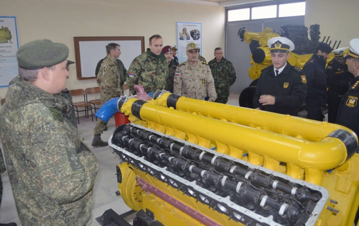 Military attachés of foreign countries in Azerbaijan visit military unit