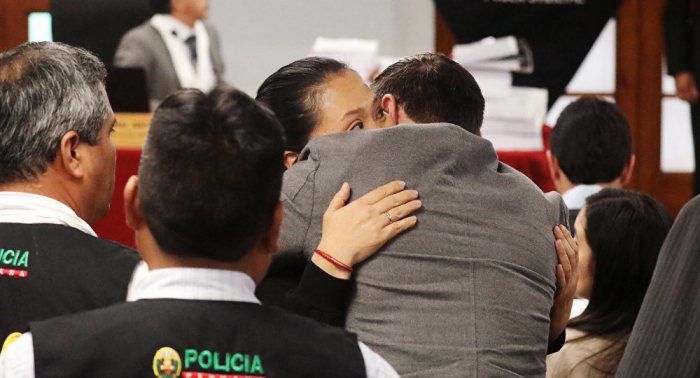 Esposo de Keiko Fujimori denuncia retraso en apelación contra prisión preventiva