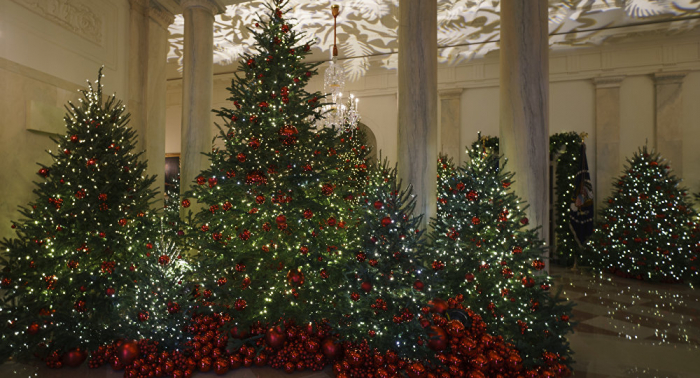 Weihnachtsdeko von Melania Trump: So sieht jetzt das Weiße Haus aus – FOTOs & VIDEO