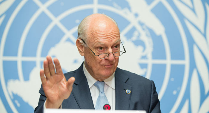 De Mistura seguirá esforzándose para formar la Comisión Constituyente siria este año