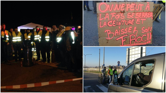 Belgique: des «gilets jaunes» bloquent des dépôts