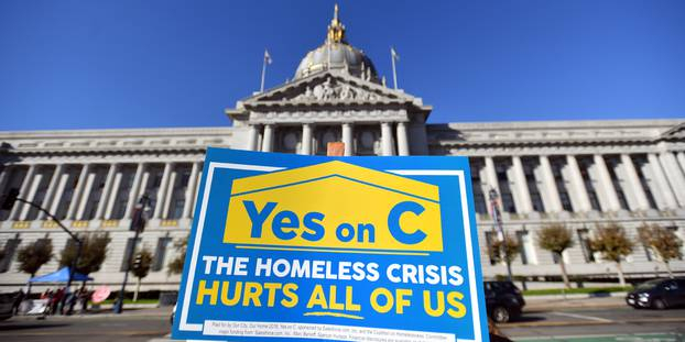 San Francisco : vote pour une taxe sur les grandes entreprises pour aider les SDF