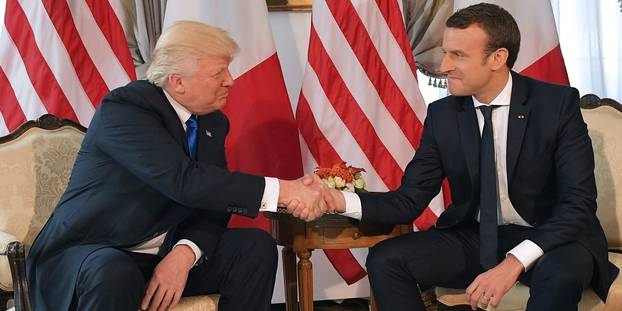 Tête-à-tête Trump-Macron samedi à Paris
