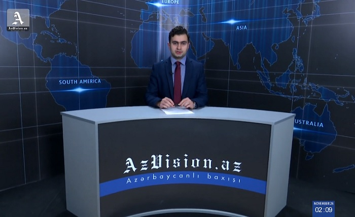 AzVision Nachrichten: Alman dilində günün əsas xəbərləri (28 Noyabr) - VİDEO