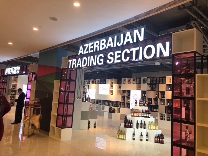 Azerbaijani products go on sale in China