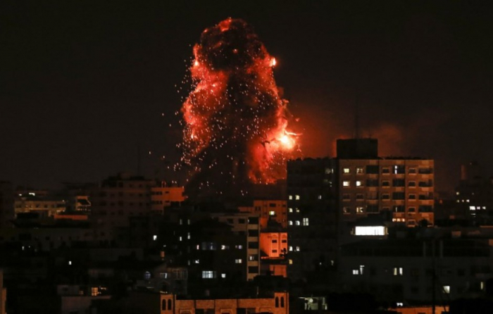 Gaza : le bâtiment de la télévision du Hamas détruit par l