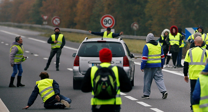 Un manifestante muere atropellado en Francia durante las protestas