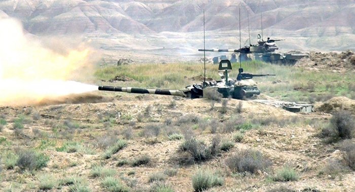 Azerbaijani, Turkish, Georgian armies holding Eternity 2018 drills