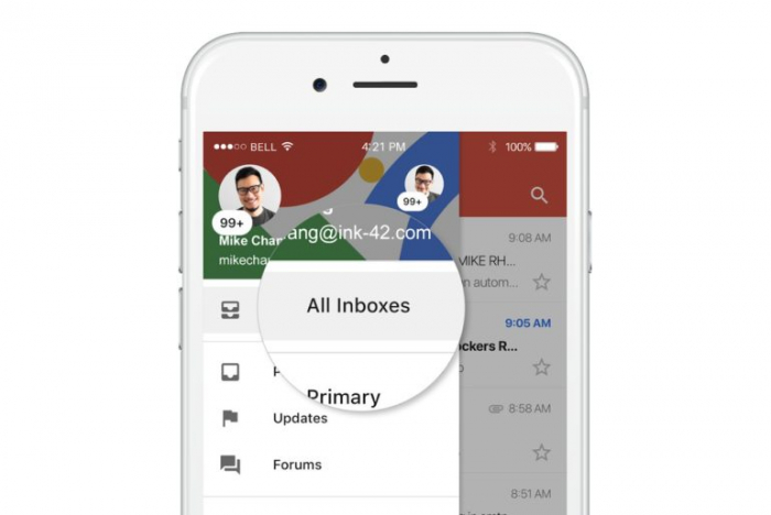 Gmail unifie enfin les boîtes de réception pour iOS