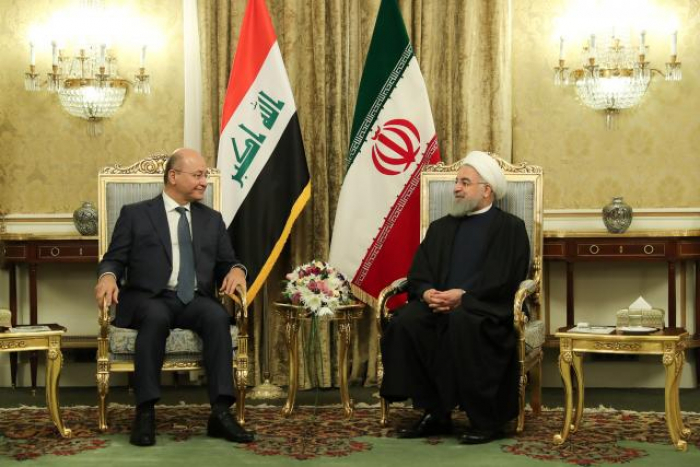 Rouhani sees Iran, Iraq expanding trade despite U.S. sanctions  