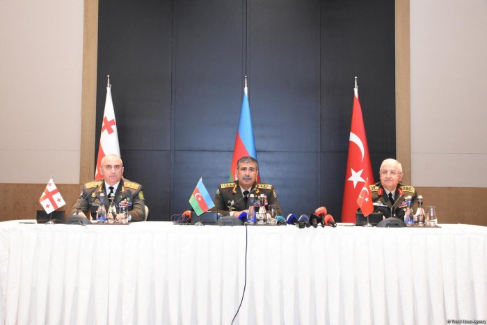 Rep.s of power structures of Azerbaijan, Turkey, Georgia sign protocol in Baku