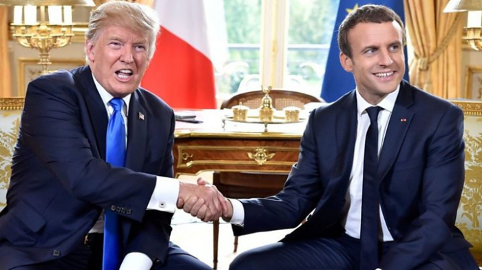 Entretien Trump-Macron samedi suivi d