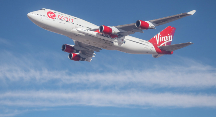 Virgin Orbit lanza por primera vez un Boeing 747 con un cohete espacial bajo su ala (vídeo)
