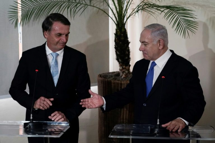 Bolsonaro et Netanyahu saluent une nouvelle "fraternité" entre le Brésil et Israel