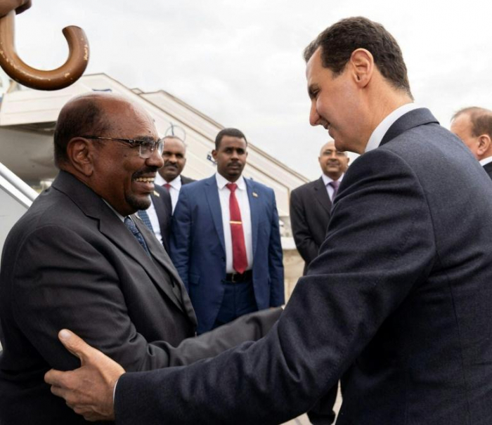 Le président soudanais a rencontré Assad à Damas