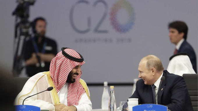 Putin und Salman dominieren G20-Auftakt