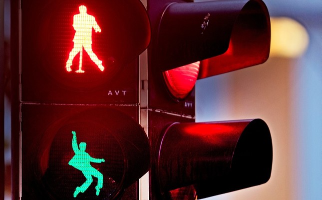 German town transforms traffic lights with 