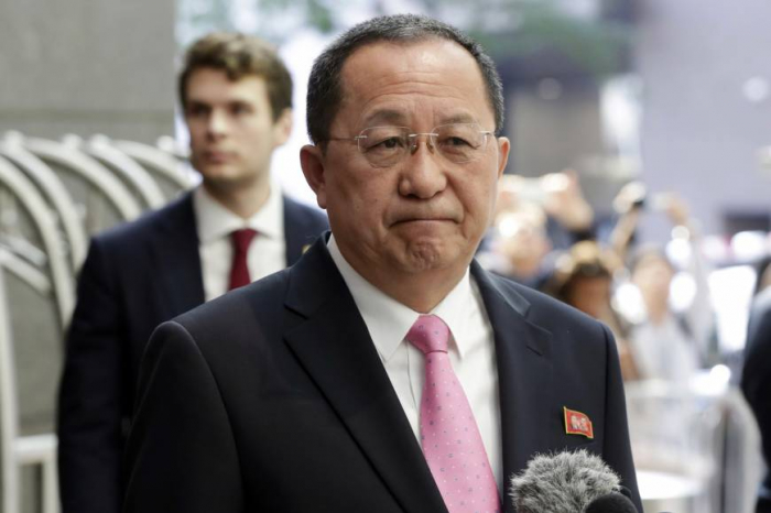 Korean FM reaffirms commitment to denuclearization on Beijing visit