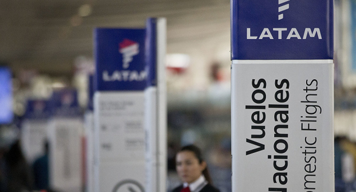Aerolínea LATAM asegura que huelga de trabajadores en Chile no afectará vuelos